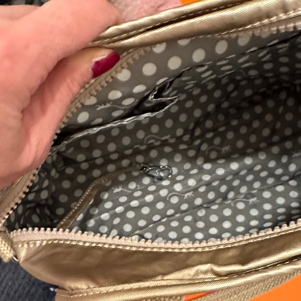 Kipling Metallic Gold Bag - Picture 7 of 9